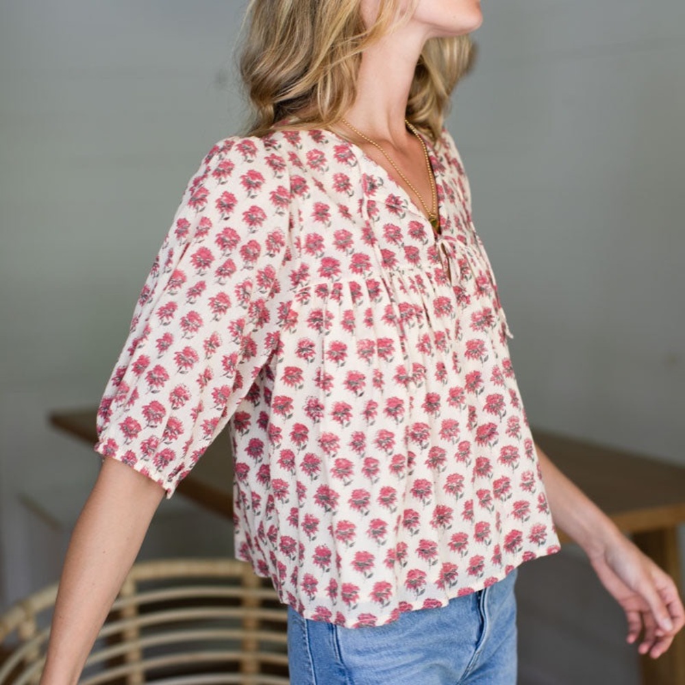 Emerson Fry PUFF ISLA TOP - ALMA ORGANIC - Picture 3 of 12